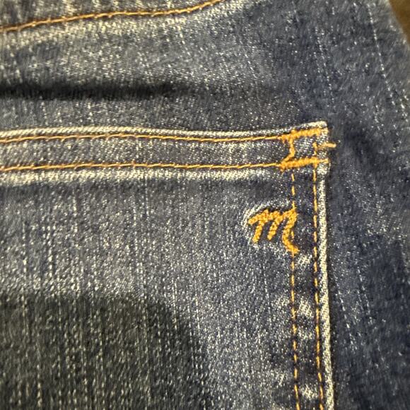 Madewell Cali Demi Boot Jeans Women's Size 26 Mid-Rise Medium Wash Denim - Picture 7 of 9